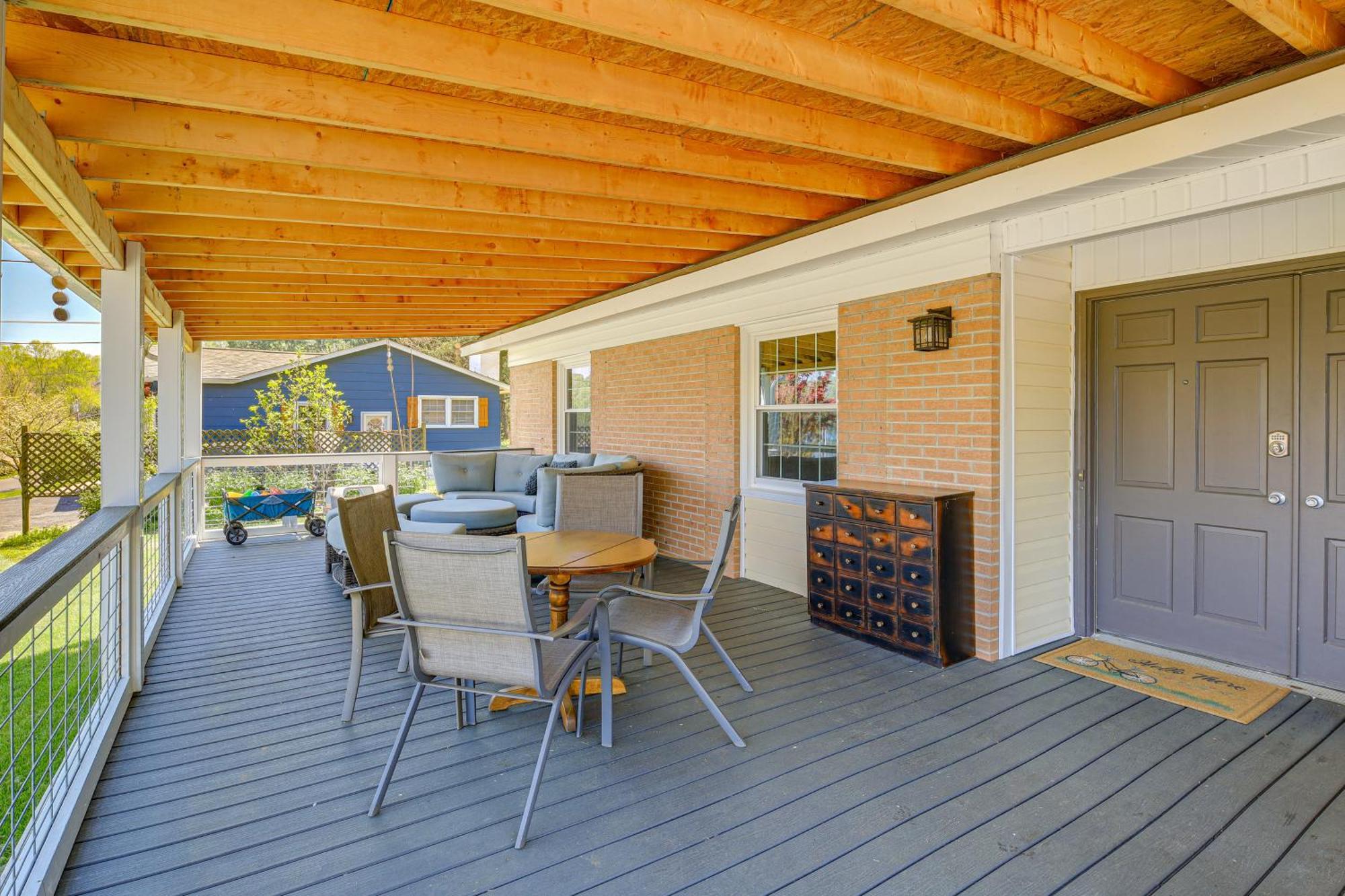 Lakefront Kingsport Home With Private Hot Tub! Exterior photo